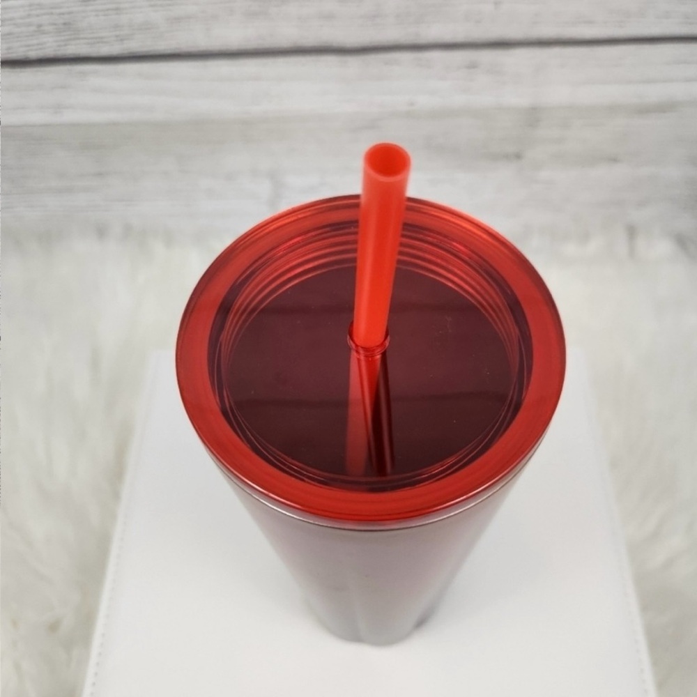 Starbucks Red Ombre Stainless Steel Tumbler - Picture 3 of 4